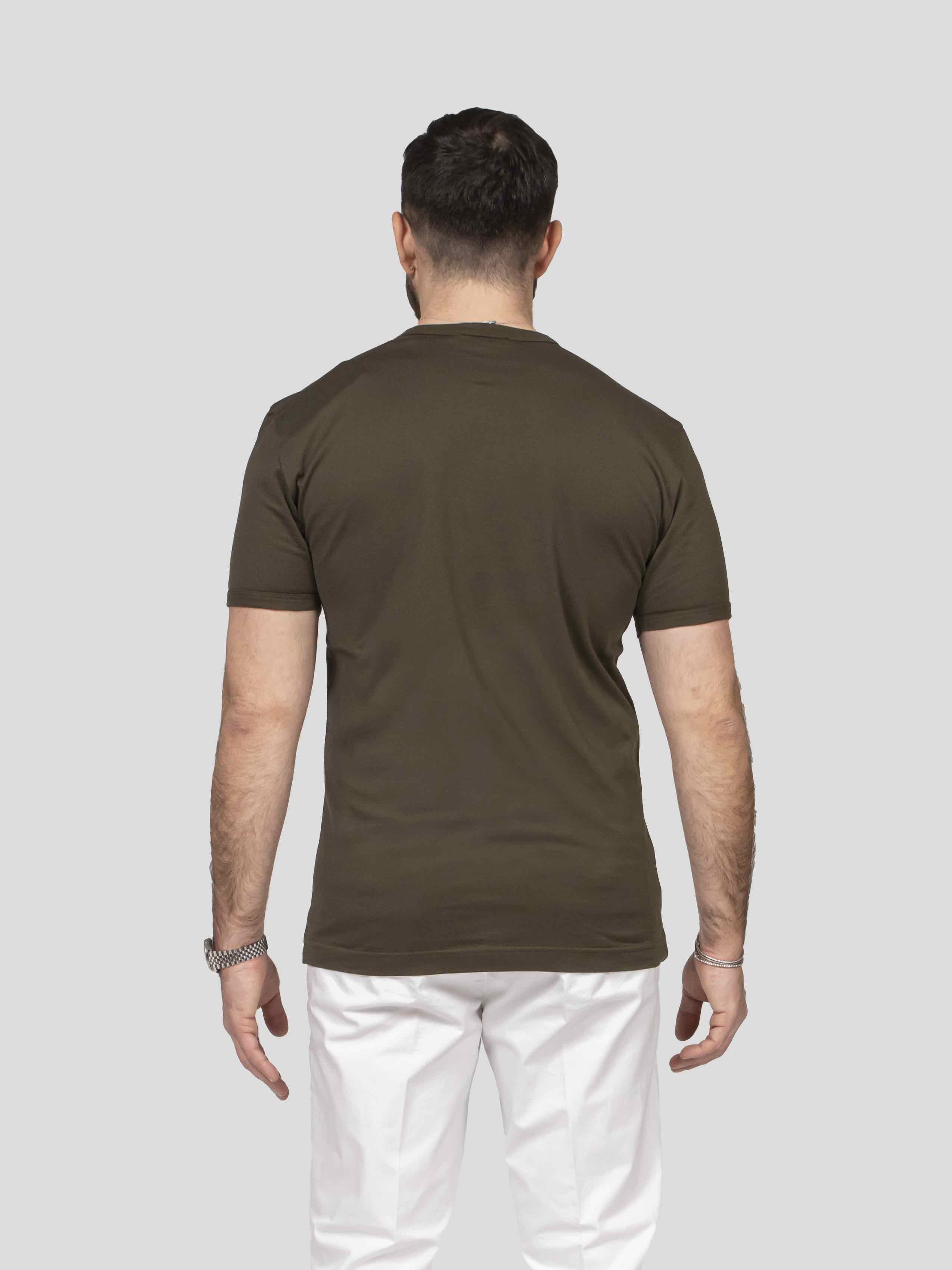 Dolce & Gabbana T-shirt M/corta M4001 MARRONE SCURO