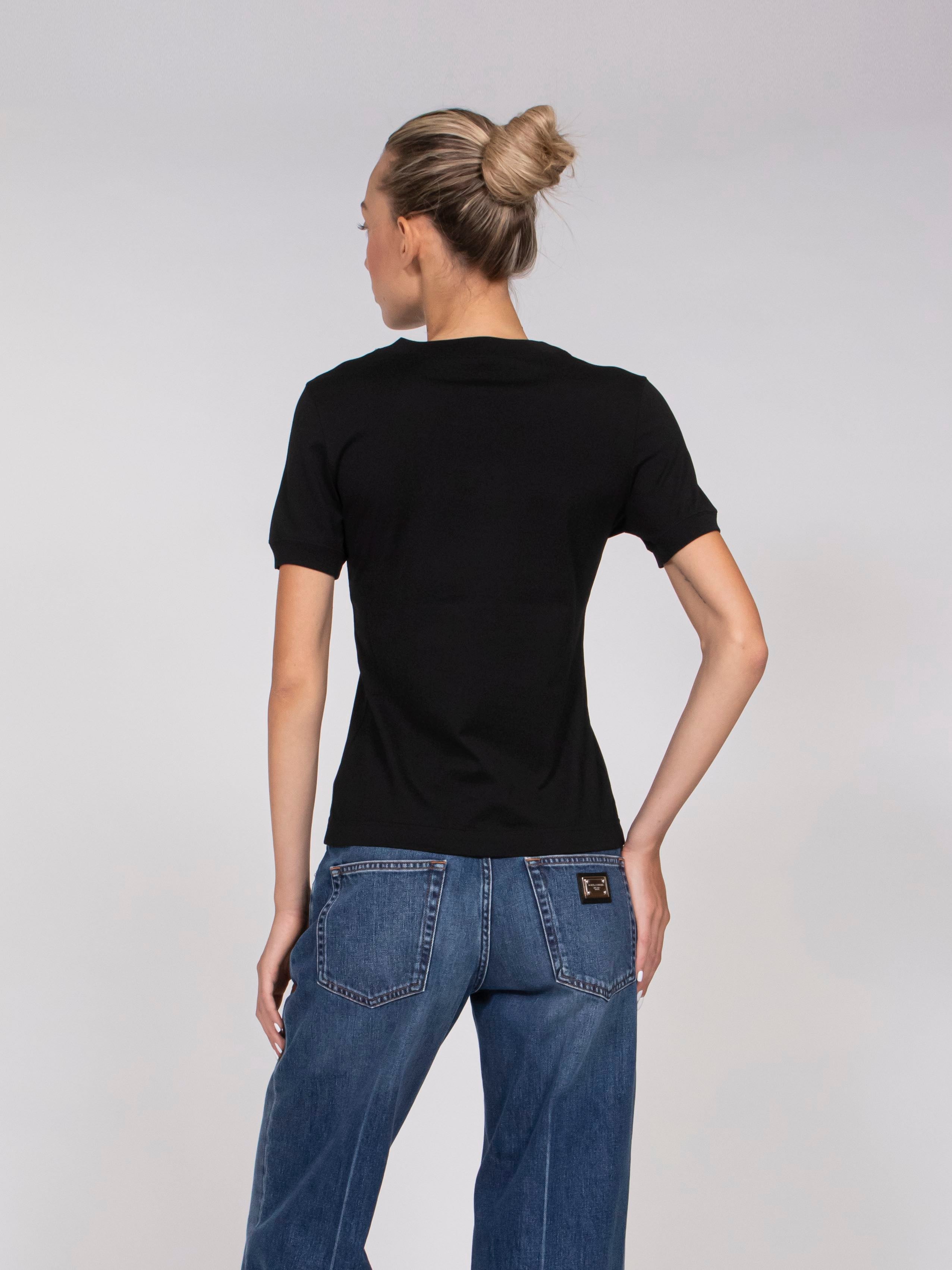 Dolce & Gabbana T-shirt M/corta N0000 NERO