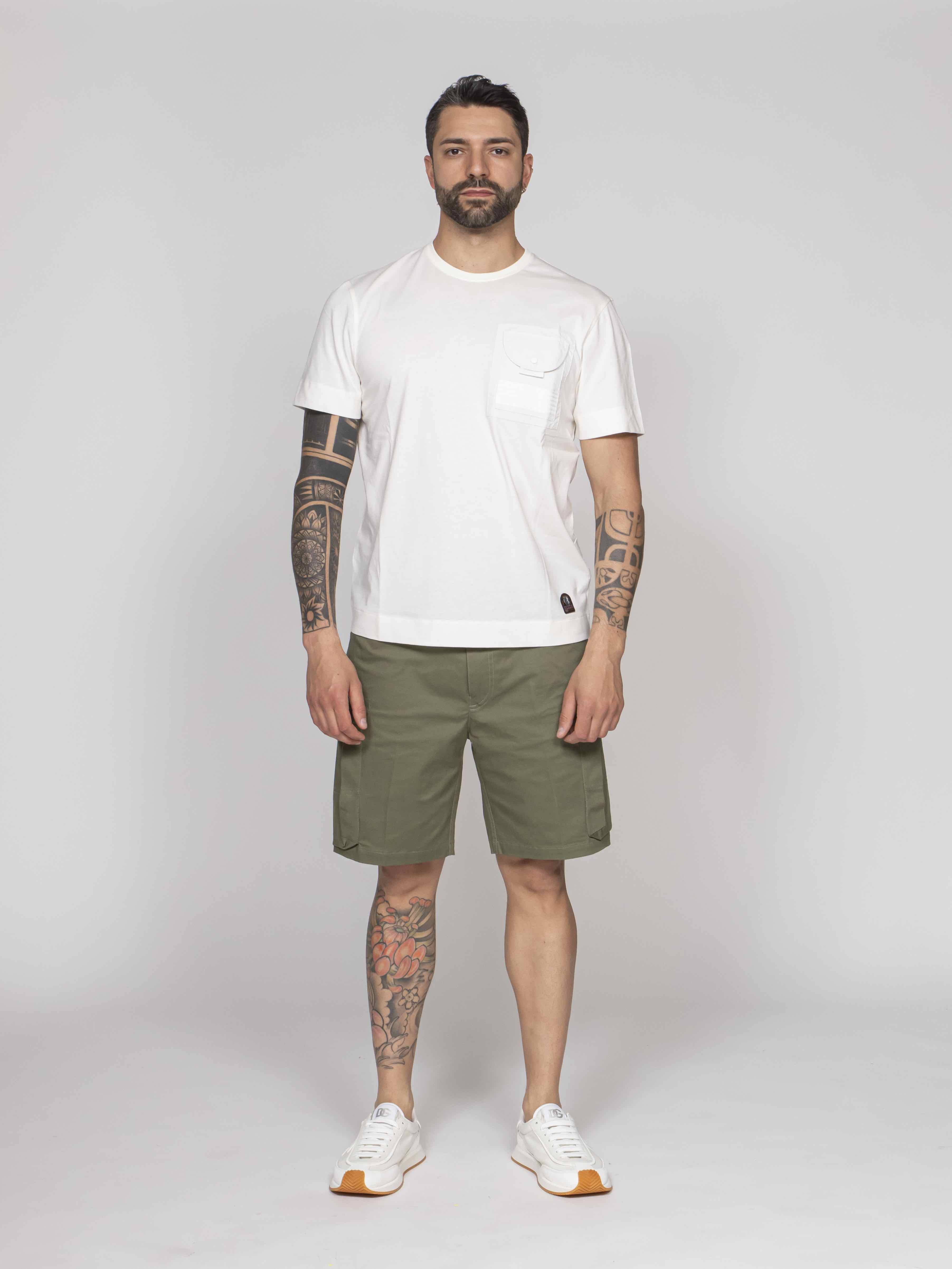 Pjs Parajumpers T-shirt Malham 0290 STAR WHITE