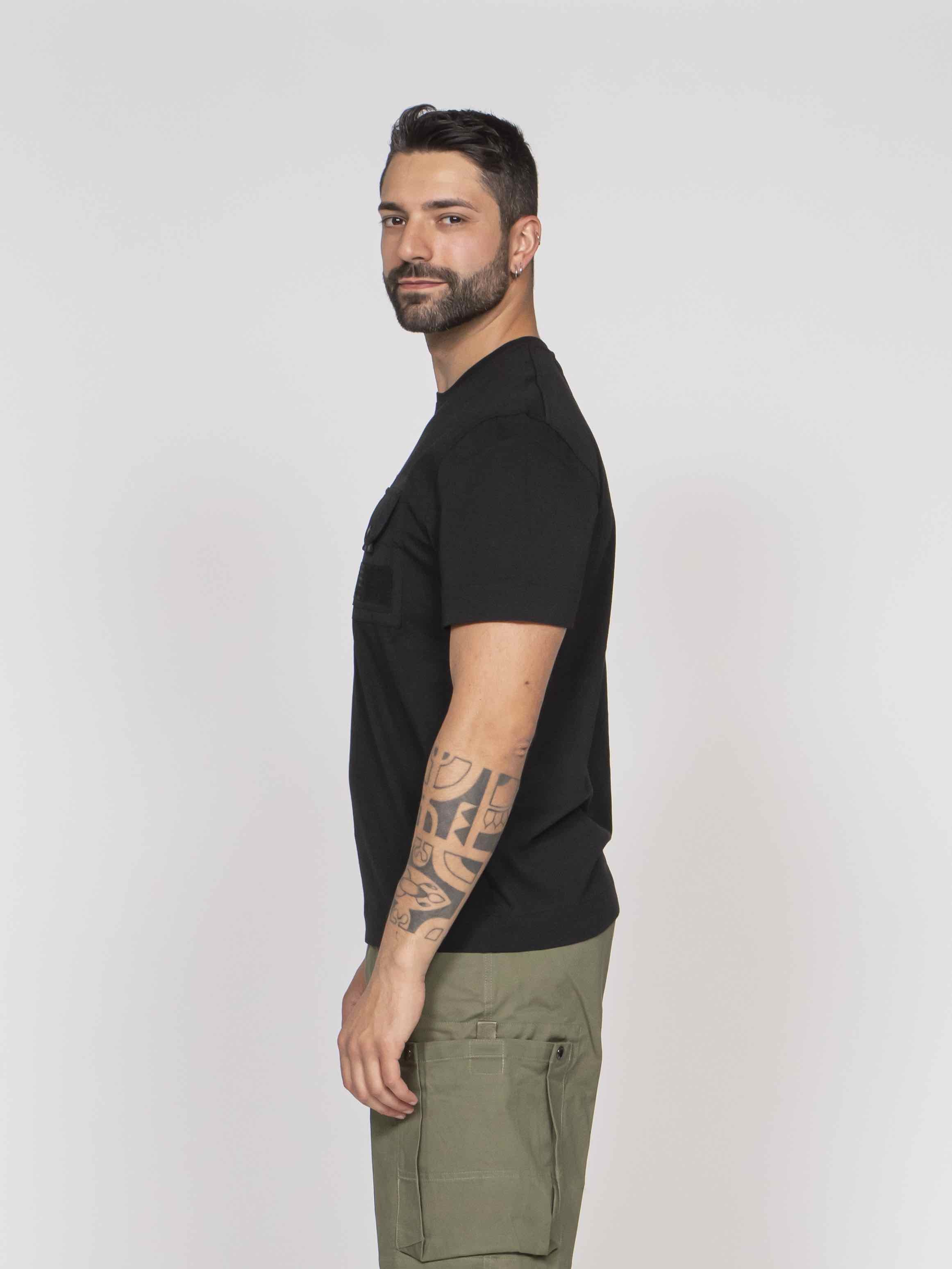 Pjs Parajumpers T-shirt Malham 0541 BLACK