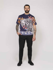 Etro T-shirt Soho B0065 BLU