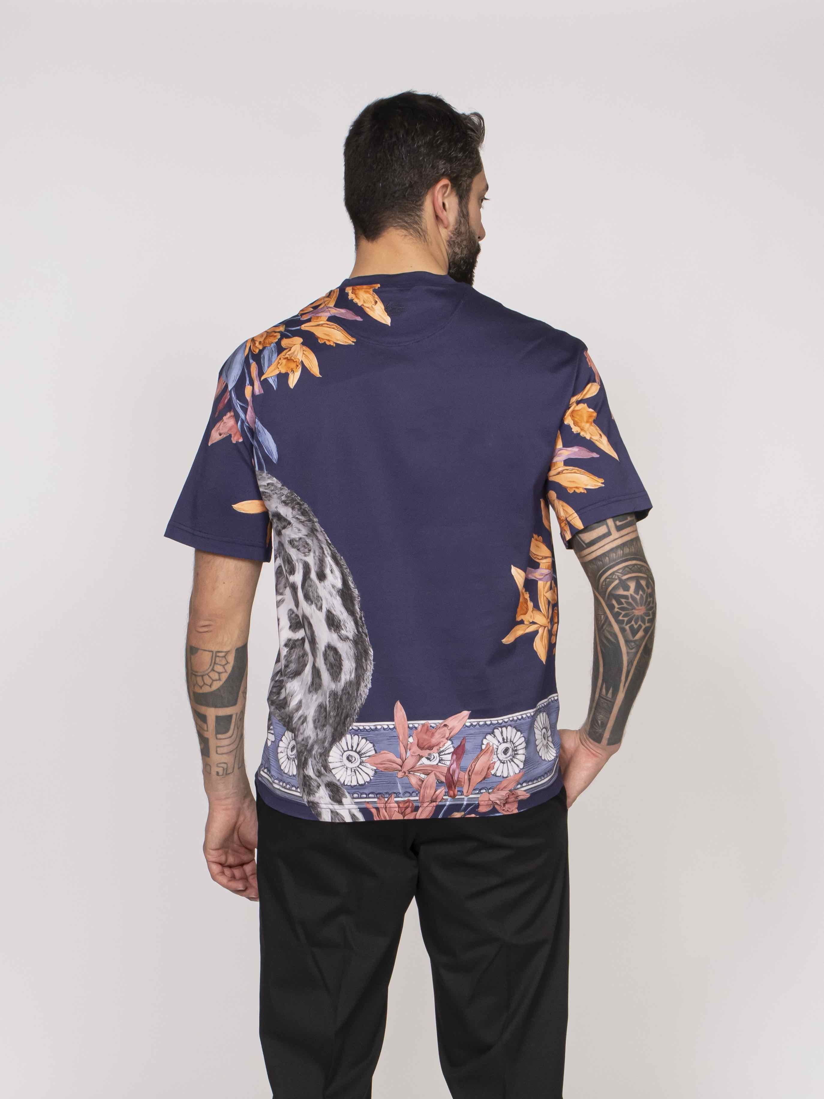 Etro T-shirt Soho B0065 BLU