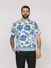 Etro T-shirt Soho X0800 F.DO BIANCO