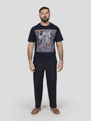 Etro T-shirt Soho X0883 F.DO BLU