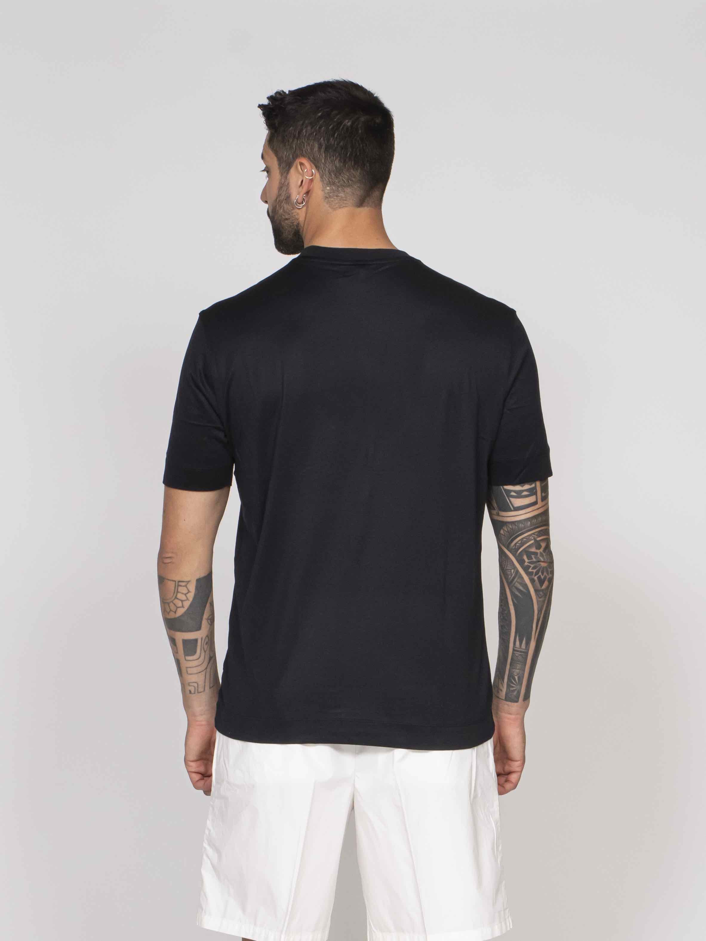 Emporio Armani T-shirt UB118 BLUE NAVY