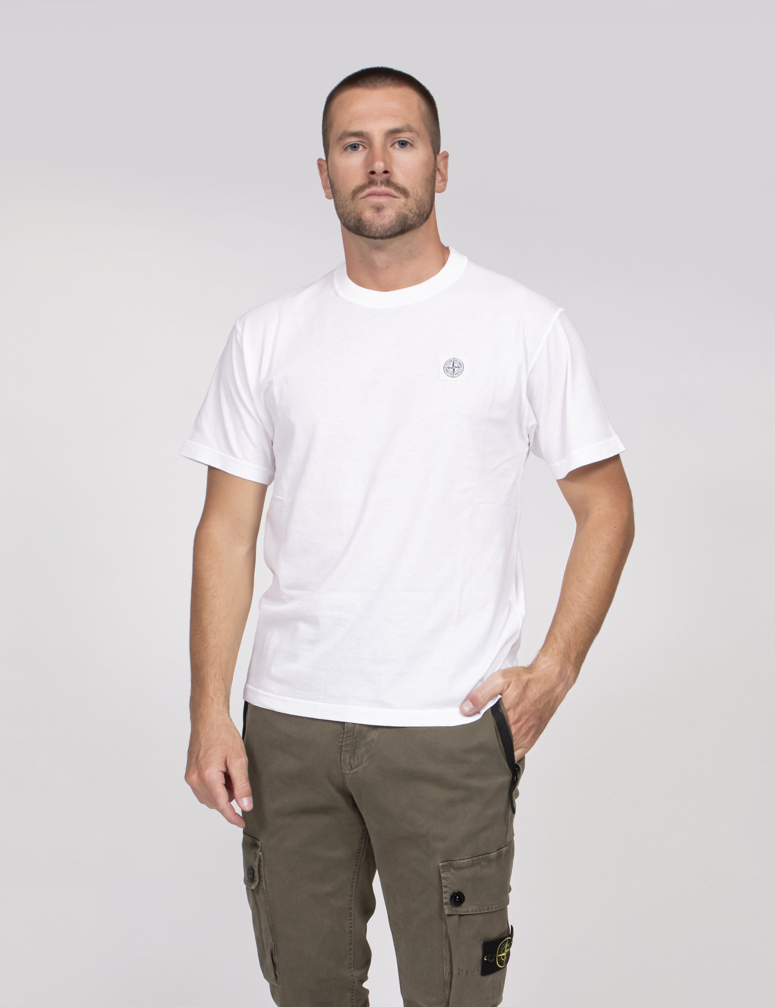 Stone Island T-shirt V0001 BIANCO