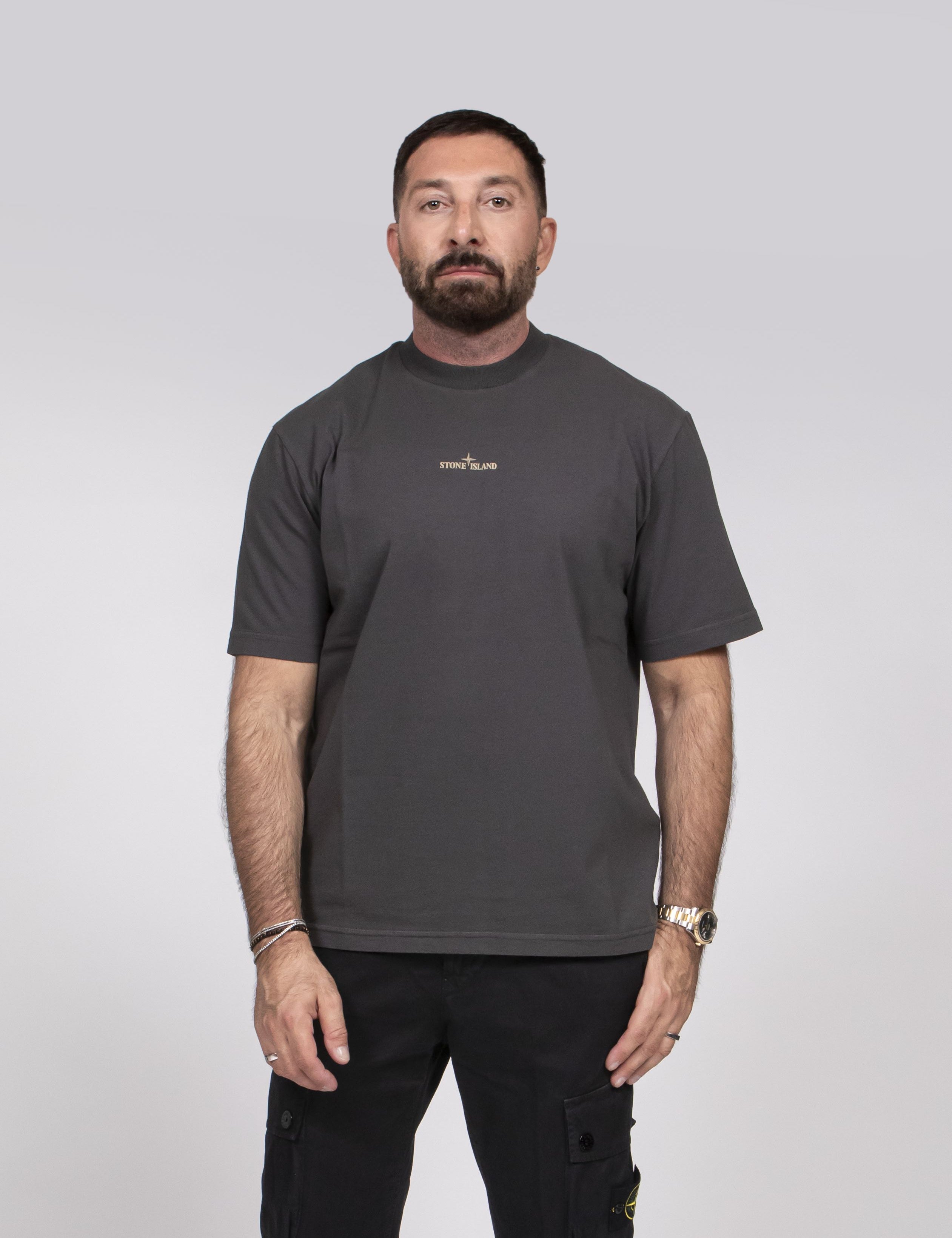 Stone Island T-shirt V0062 PIOMBO