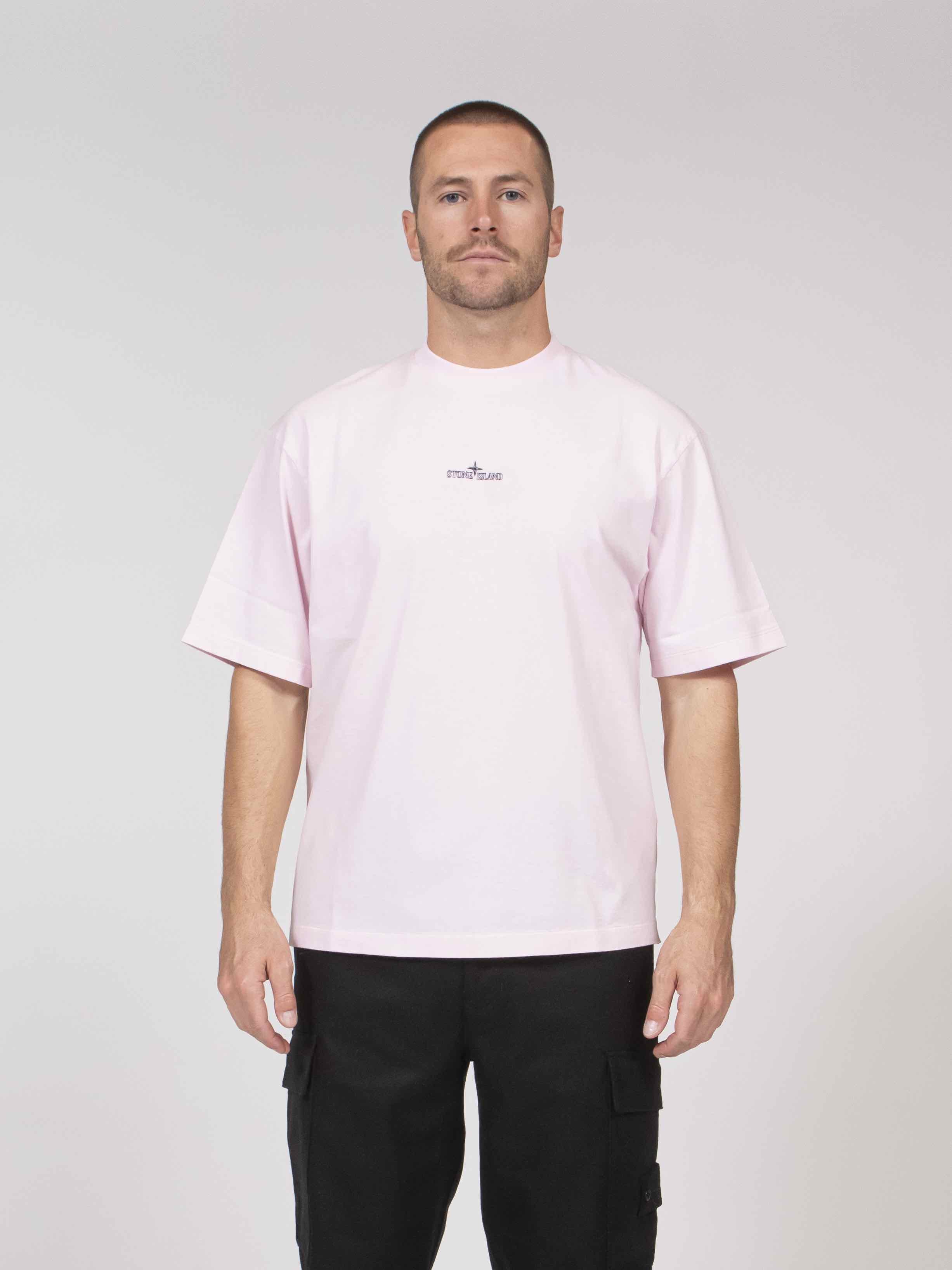 Stone Island T-shirt V0080 PINK