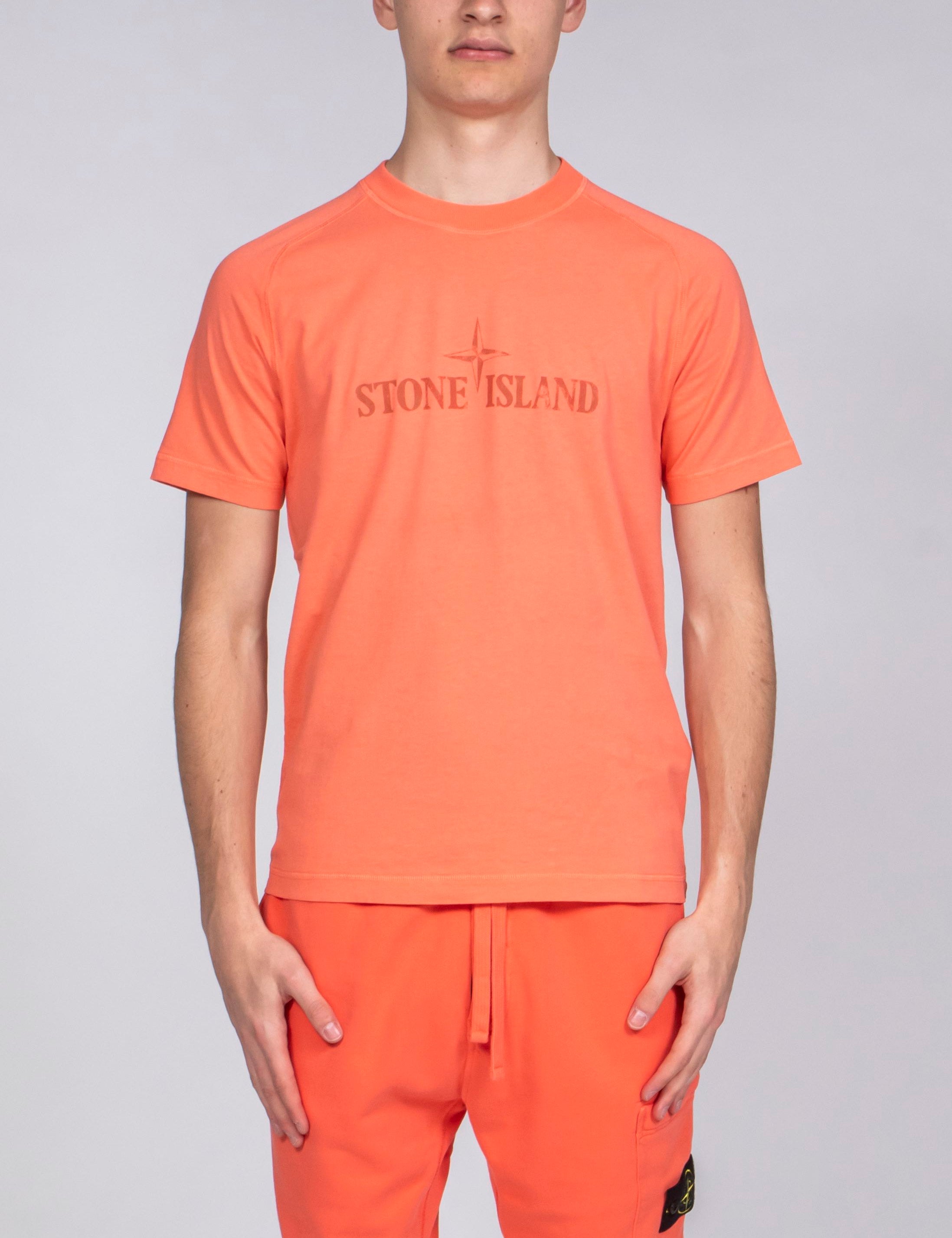 Stone Island T-shirt V008A ROSA QUARZO