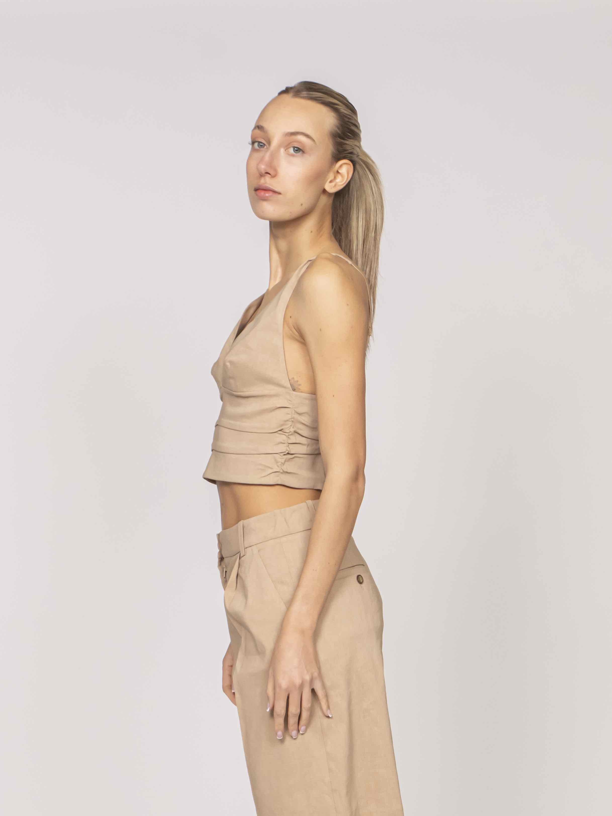 Pinko Top Rubye D41 BEIGE CHANTILLY