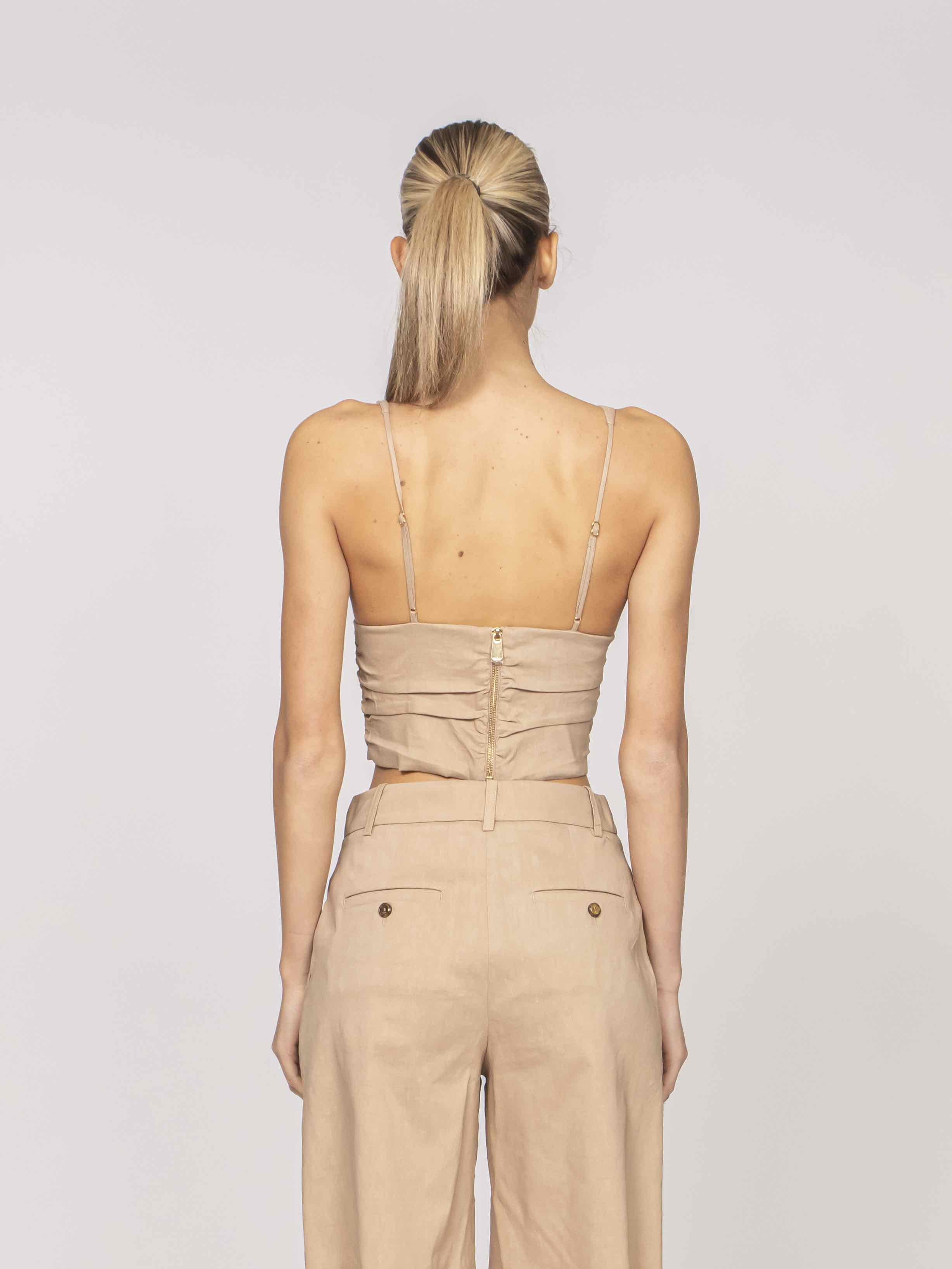 Pinko Top Rubye D41 BEIGE CHANTILLY