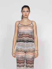 Missoni Top SM9ZV RED/BEIGE