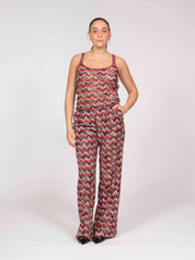 Missoni Top Tank S4175 RED BLACK
