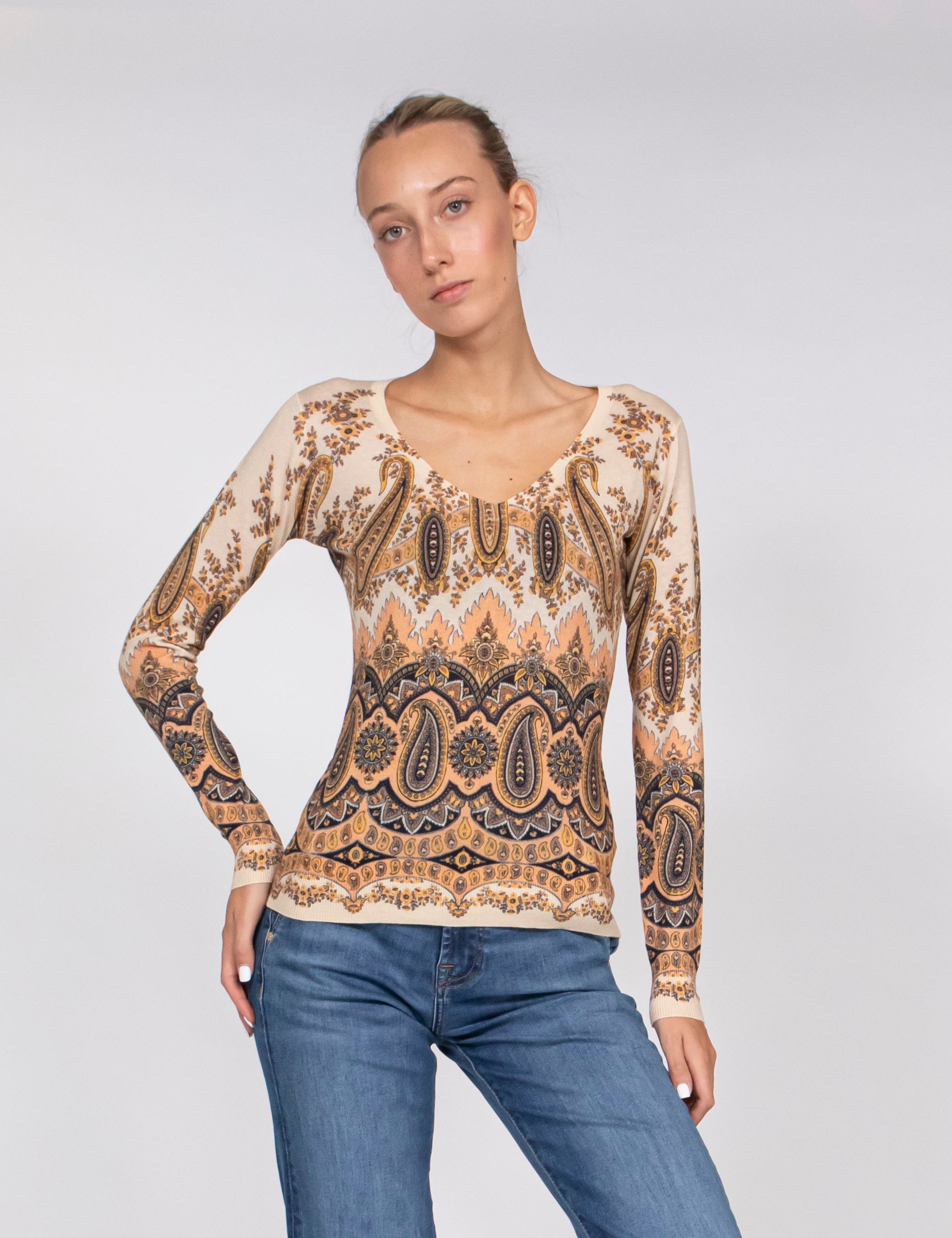 Etro Top X0822 FANTASIA BEIGE
