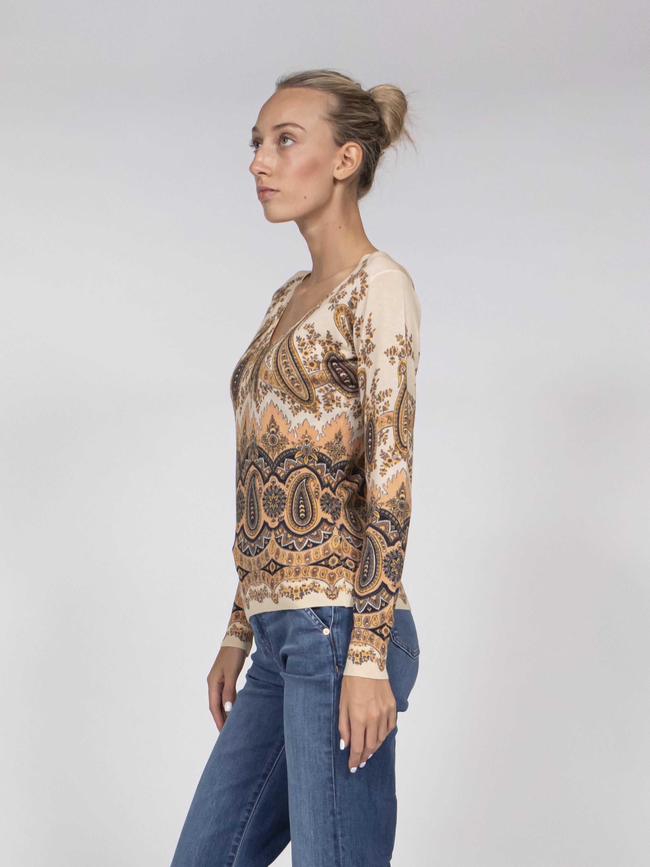 Etro Top X0822 FANTASIA BEIGE