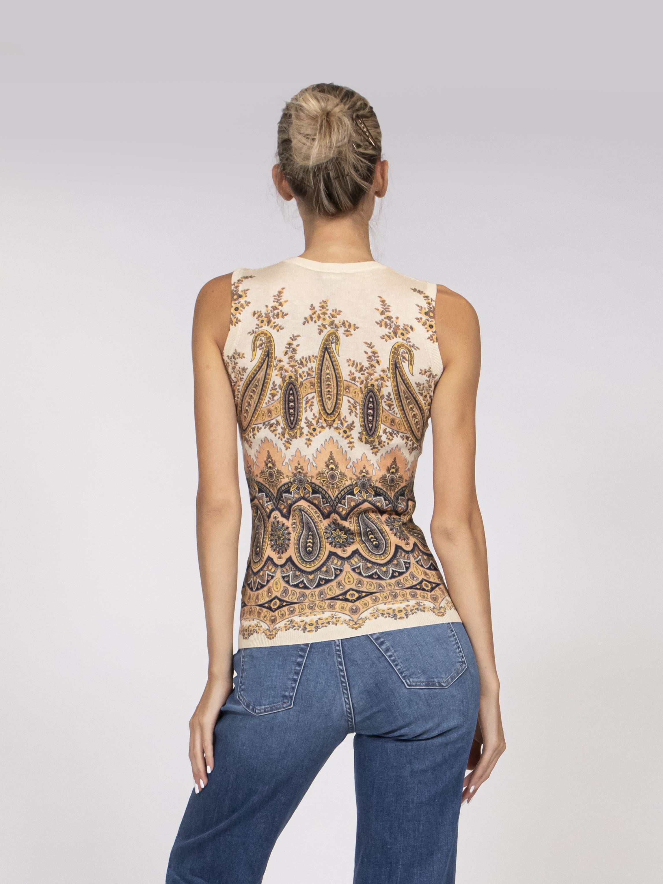 Etro Top X0822 FANTASIA BEIGE