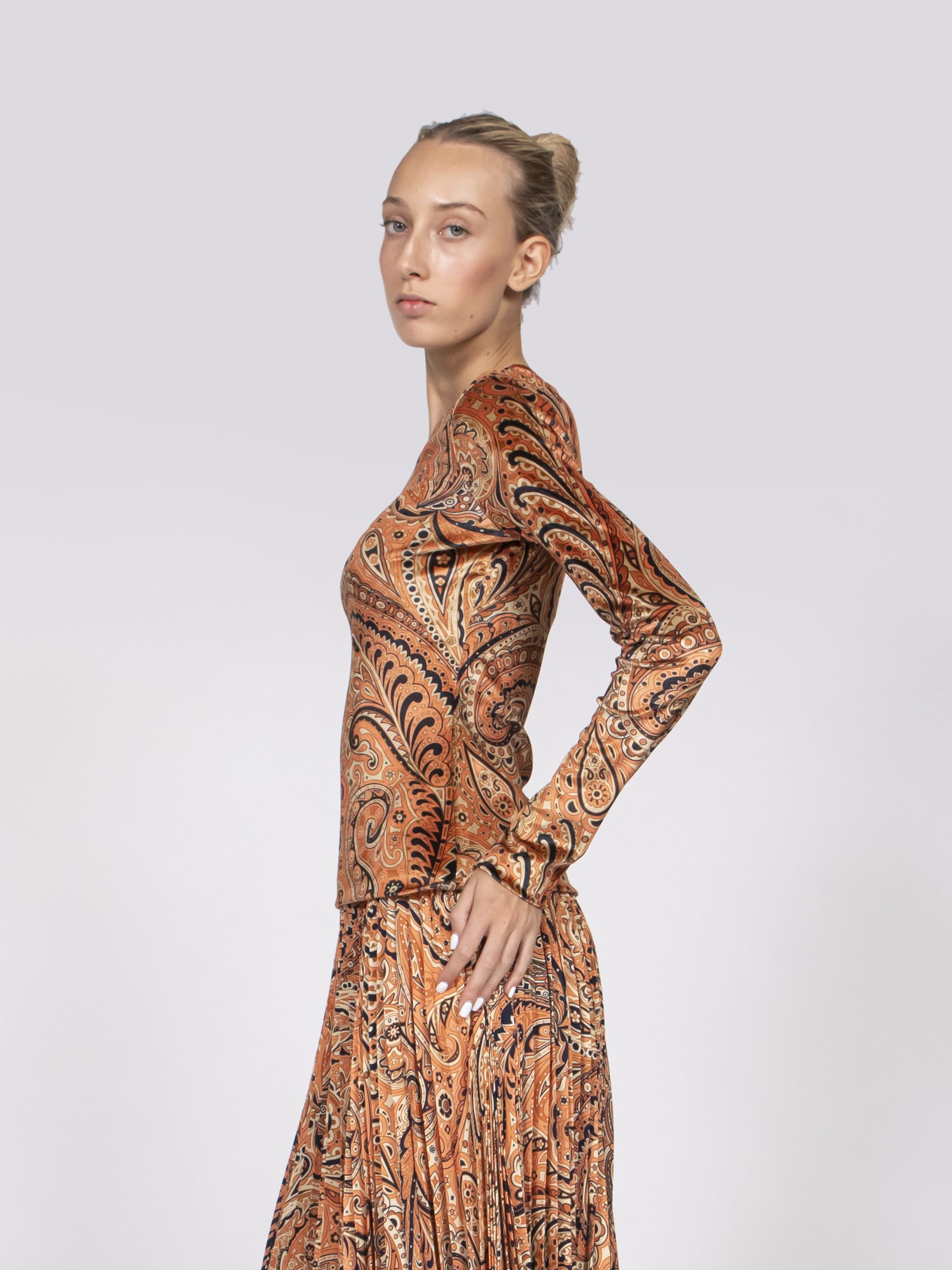 Etro Top X0822 FANTASIA BEIGE
