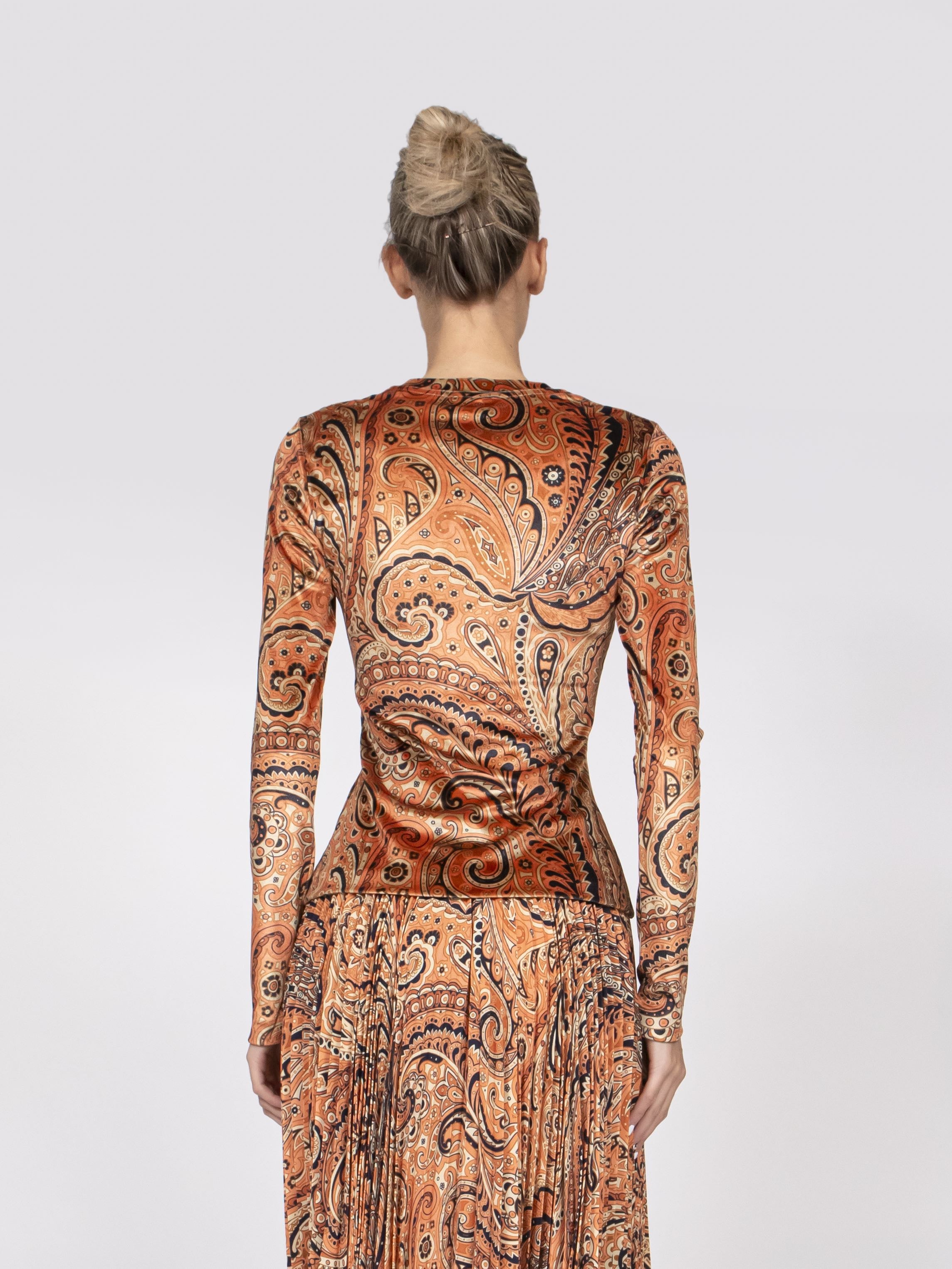 Etro Top X0822 FANTASIA BEIGE
