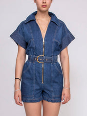 Elisabetta Franchi Tuta Jeans 104 BLUE DENIM
