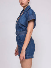 Elisabetta Franchi Tuta Jeans 104 BLUE DENIM