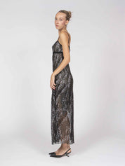 Missoni Vestito Sleeveless Long SM9T2 BASE BROWN WHT